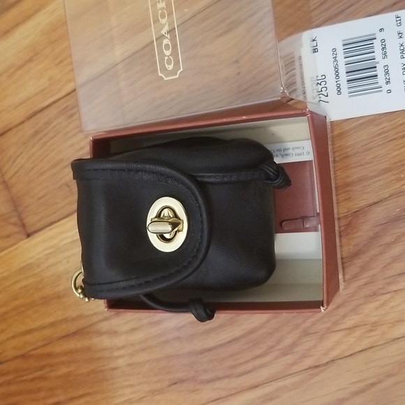 Coach | Bags | Nib Rare Vintage Coach Mini Day Pack Key Fob
